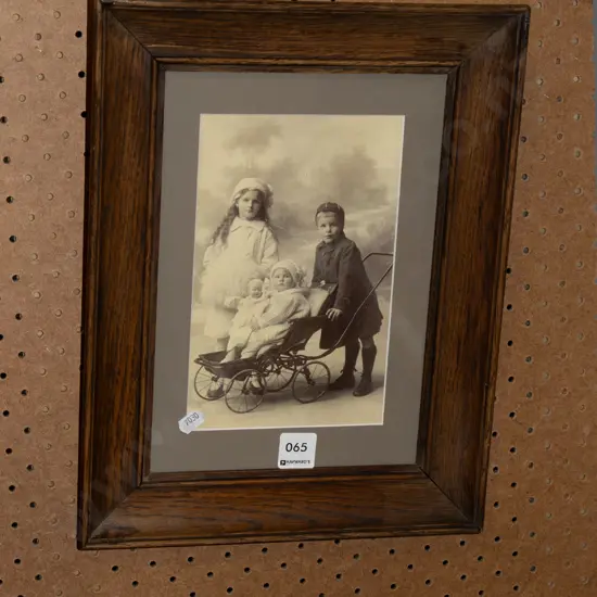 framed photographic print  - children