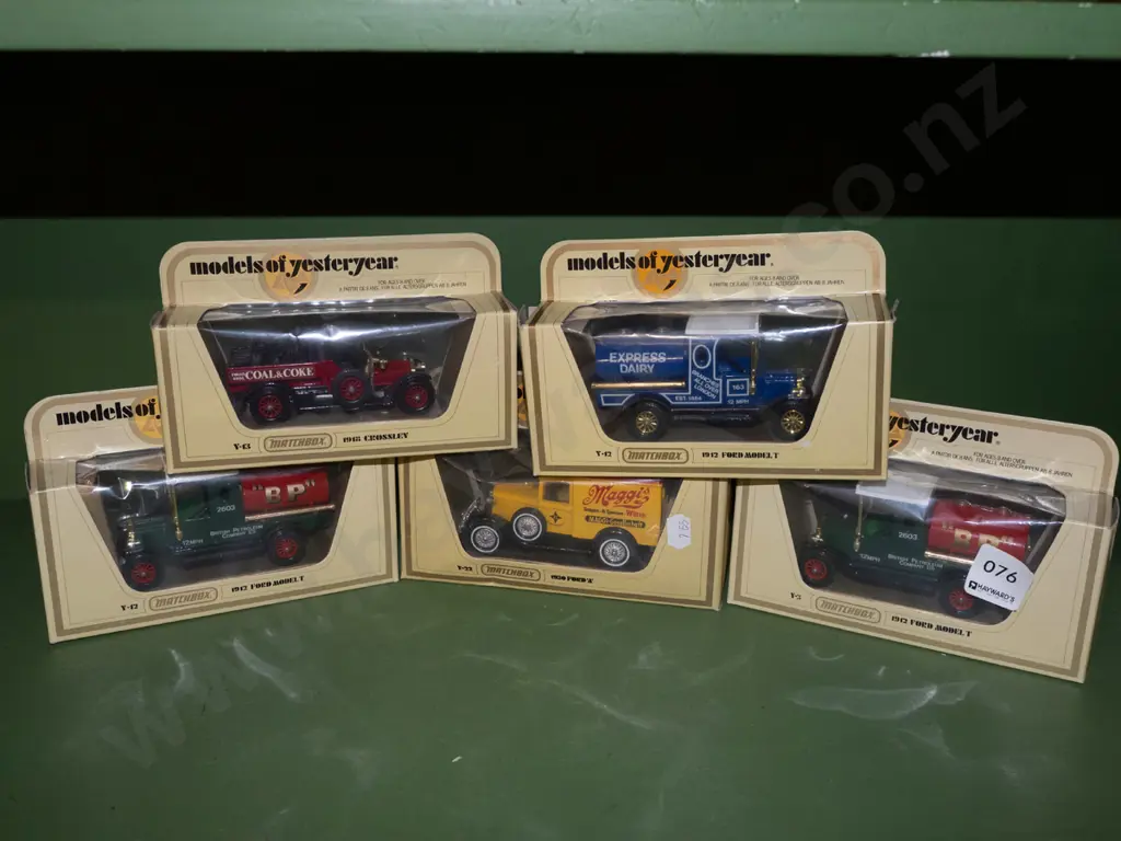 5x boxed die-cast Models of Yesteryear Image 1++