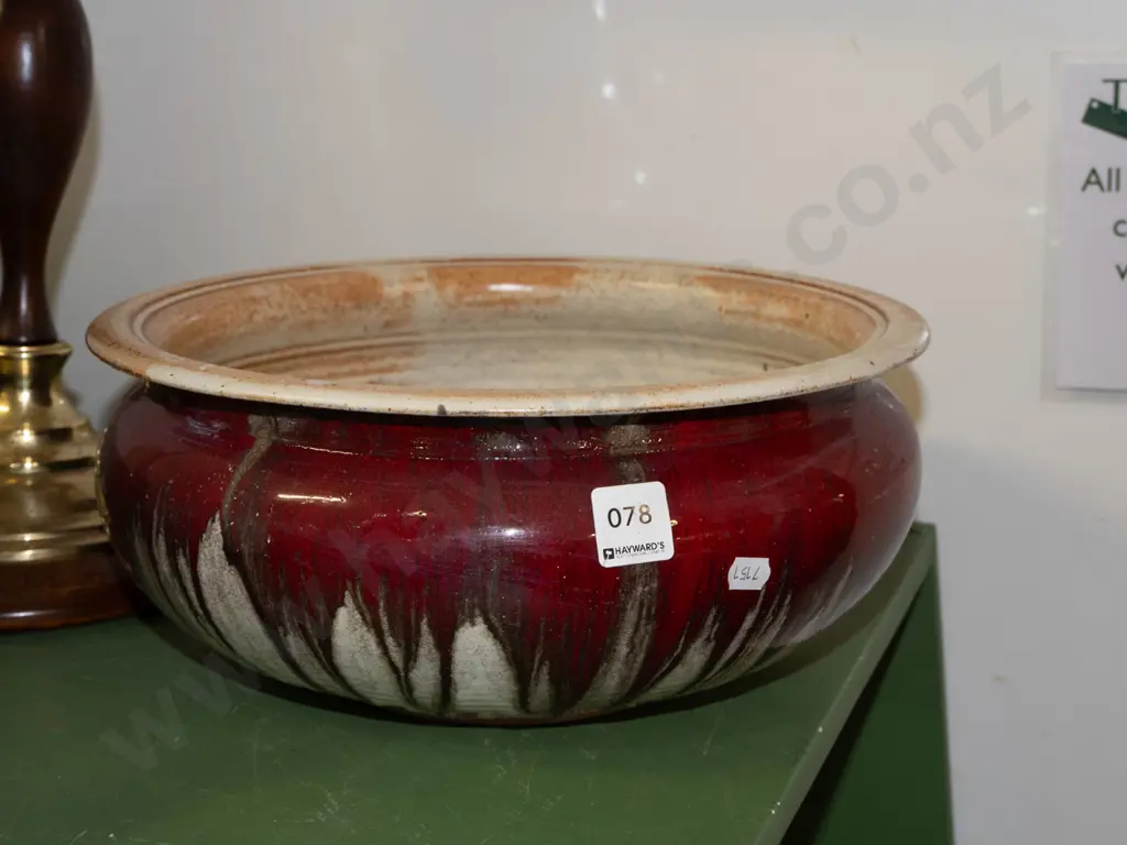 studio pottery bowl Diam320 Image 1++