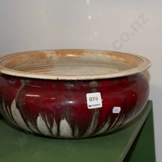 studio pottery bowl Diam320