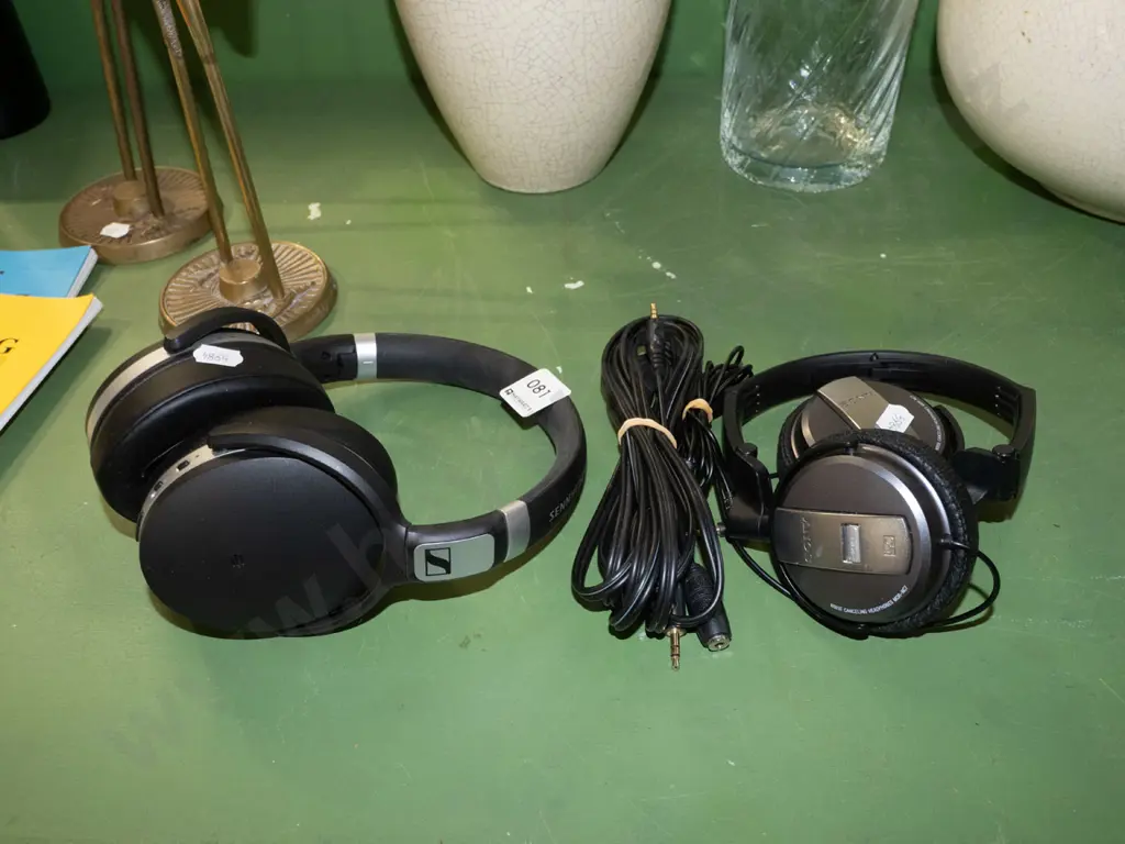 Sony and Sennheisser headphones Image 1++