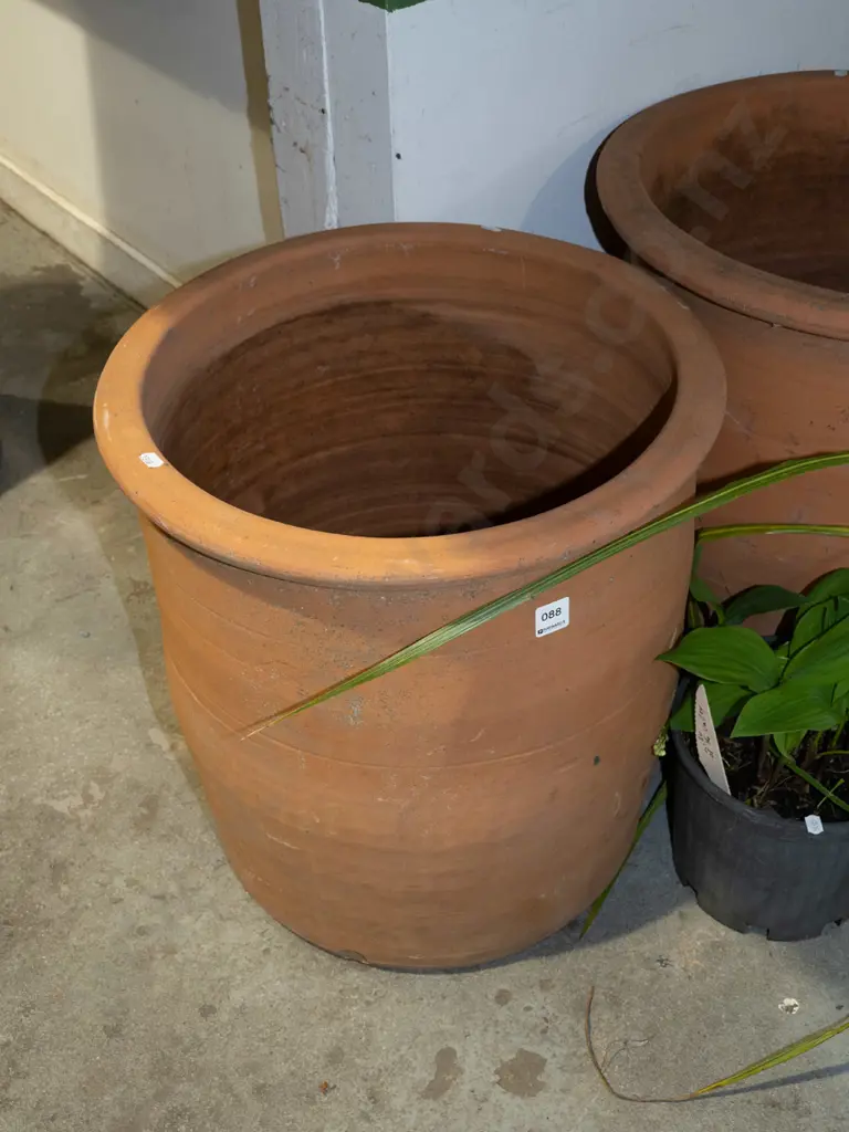 large terracotta garden planter H460 Image 1++