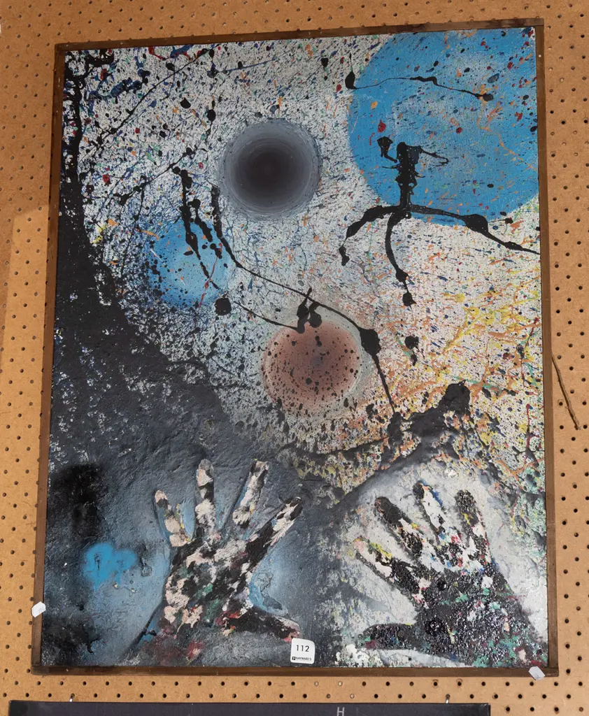 acrylic and pva abstract Image 1++