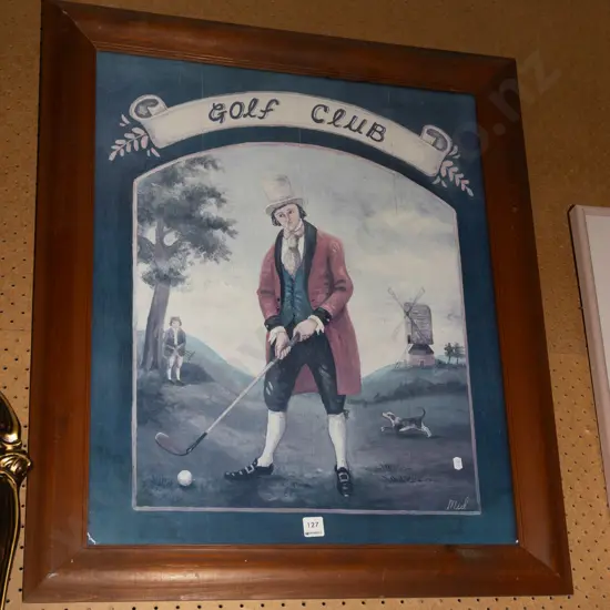 framed print - golf club