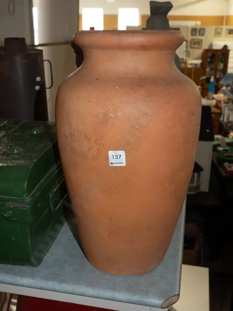 terracotta garden urn H420 Image 1++