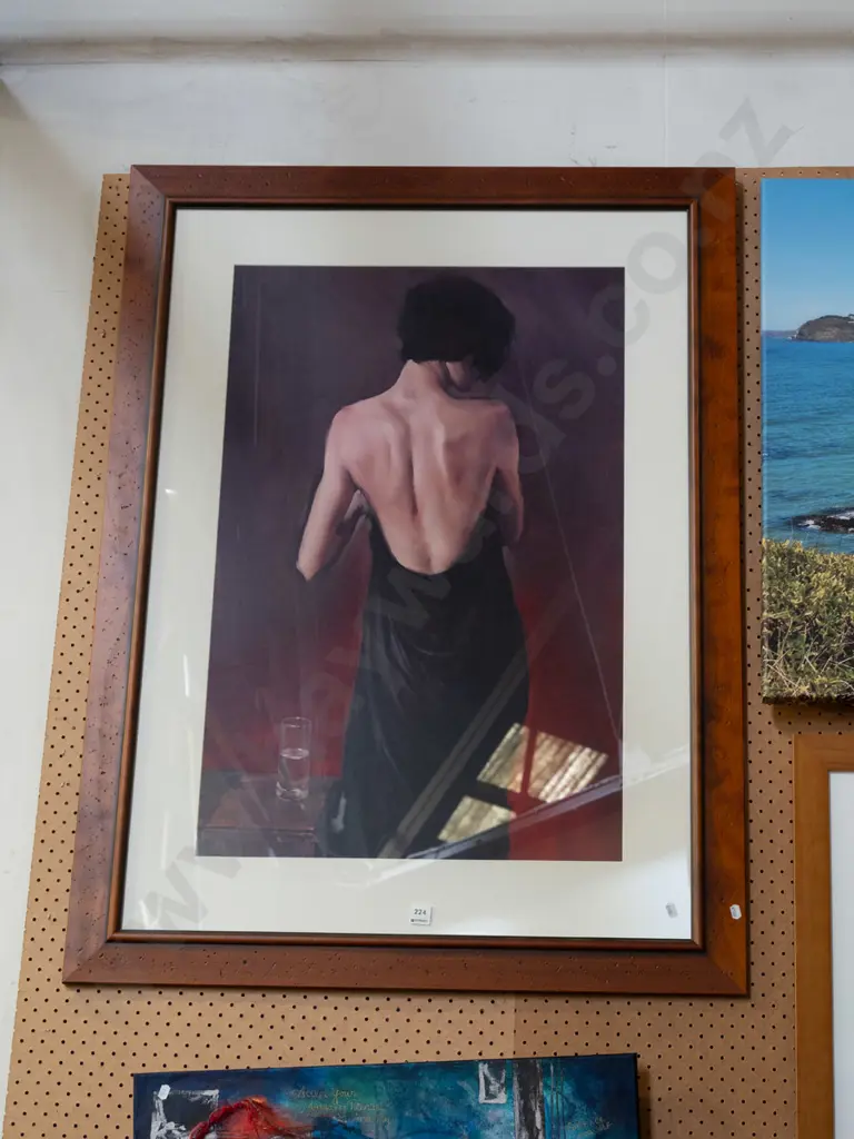 framed poster print - portrait Overall H1130 Image 1++