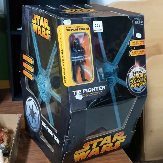 boxed as new Star Wars Tie Fighter H400