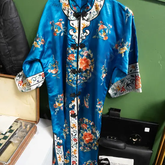 needlework Asian robe