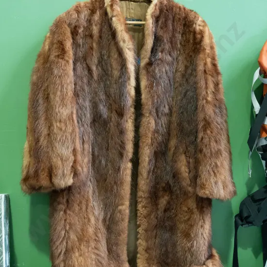 ladies fur coat