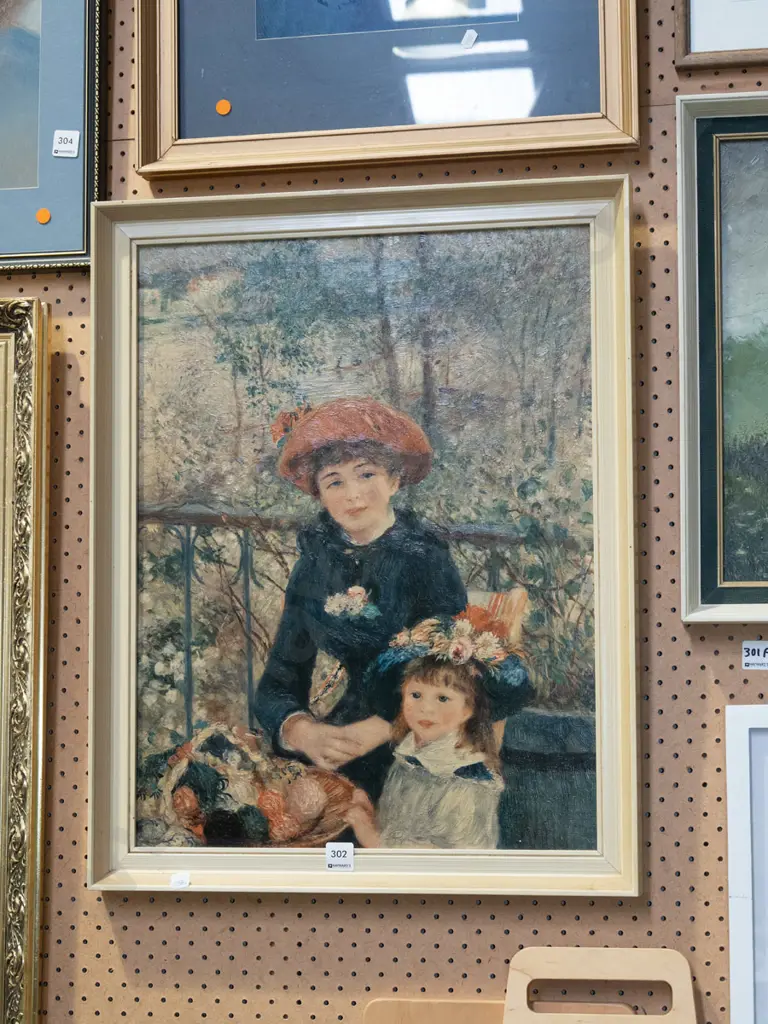 framed Renior print  Image 1++