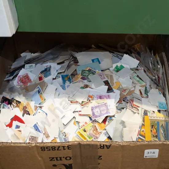 box of stamps