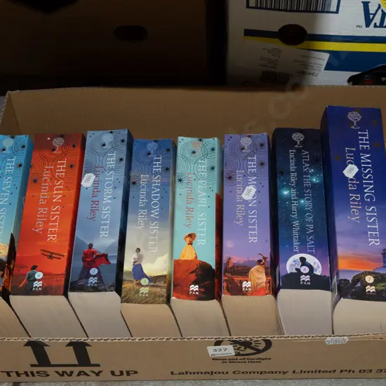 box; Lucinda Riley books