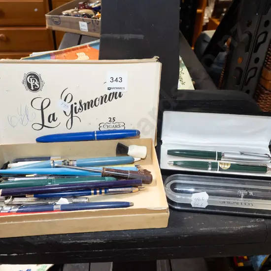 various pens