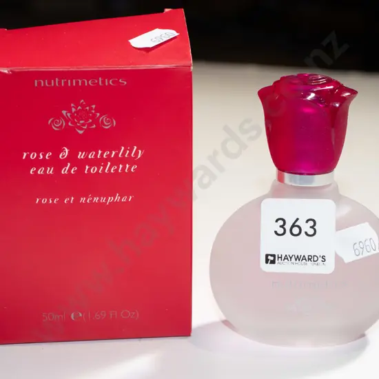 Nutrimetics rose & water lily eau de toilette 50ml