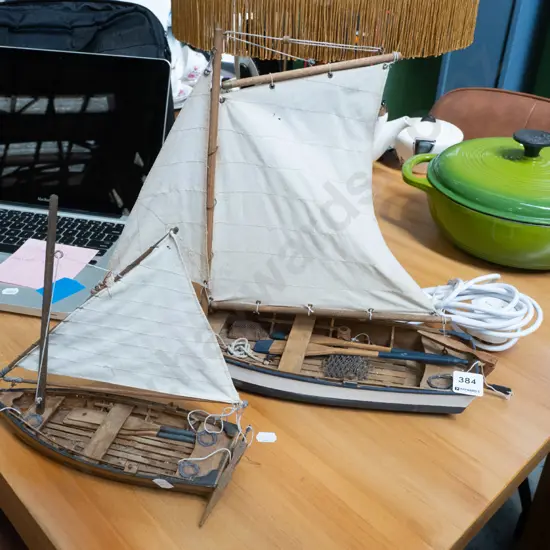 2x model yachts  Tallest H320