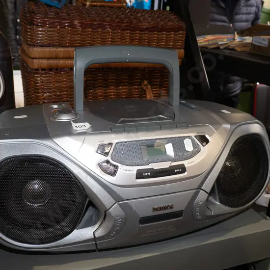 Phillips CD radio cassette player 