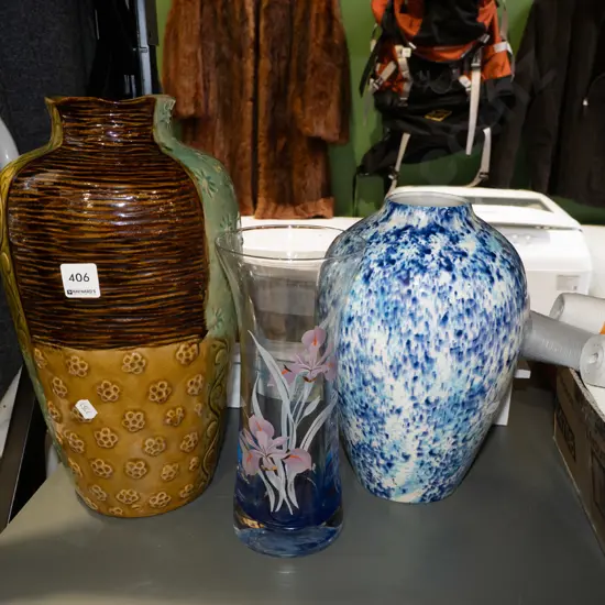 3x vases Tallest H360