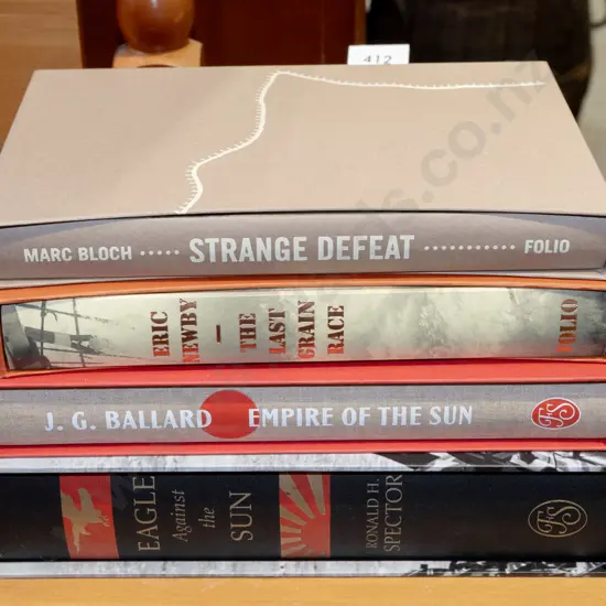 4x Folio Society books