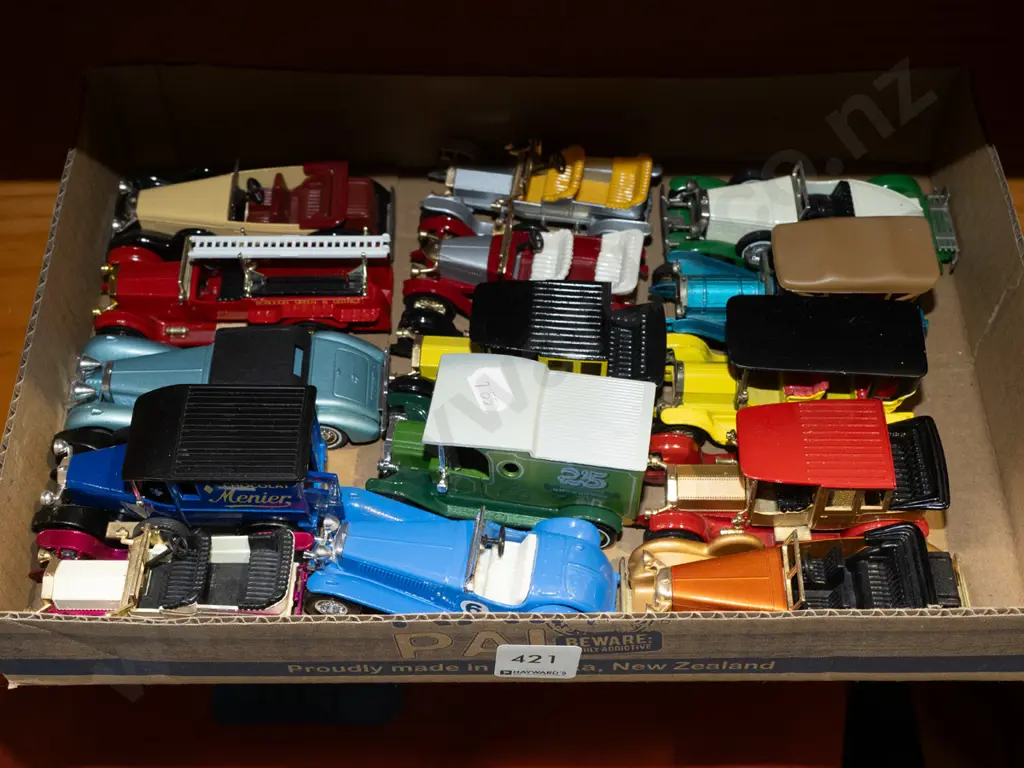 box of toy vehicles Image 1++