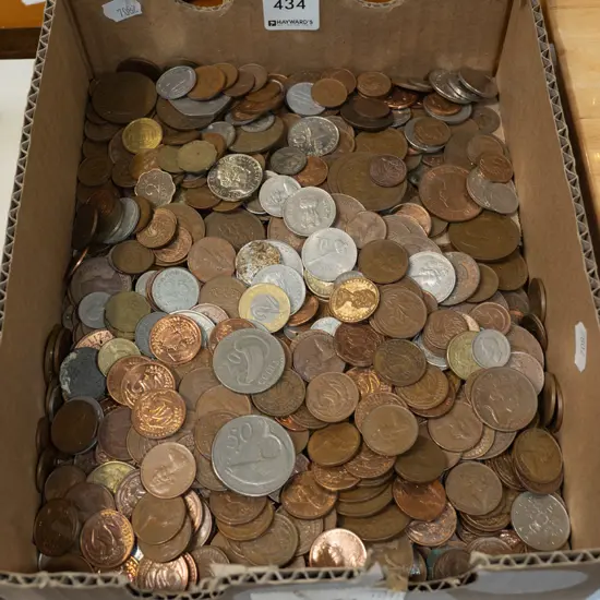box of coins