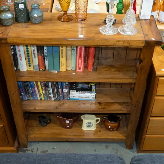 recycled timber bookcase H1070 W960 D305