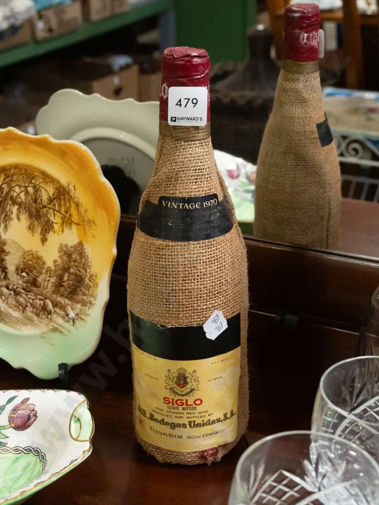 Spanish Siglo red wine 1970 Image 1++