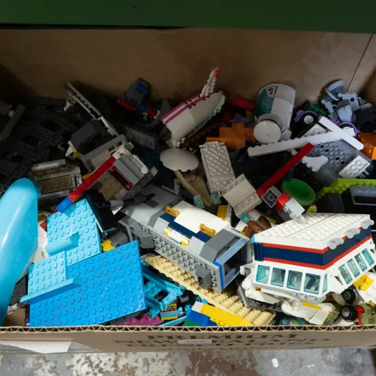 box of Lego