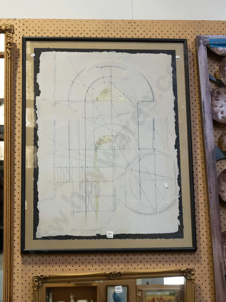 framed print - geometric abstract Image 1++