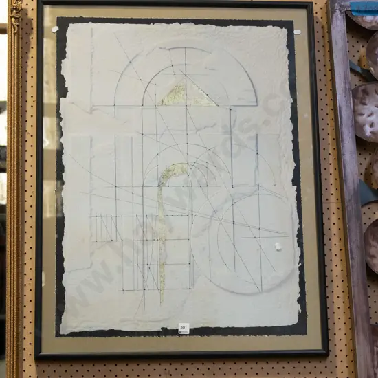 framed print - geometric abstract