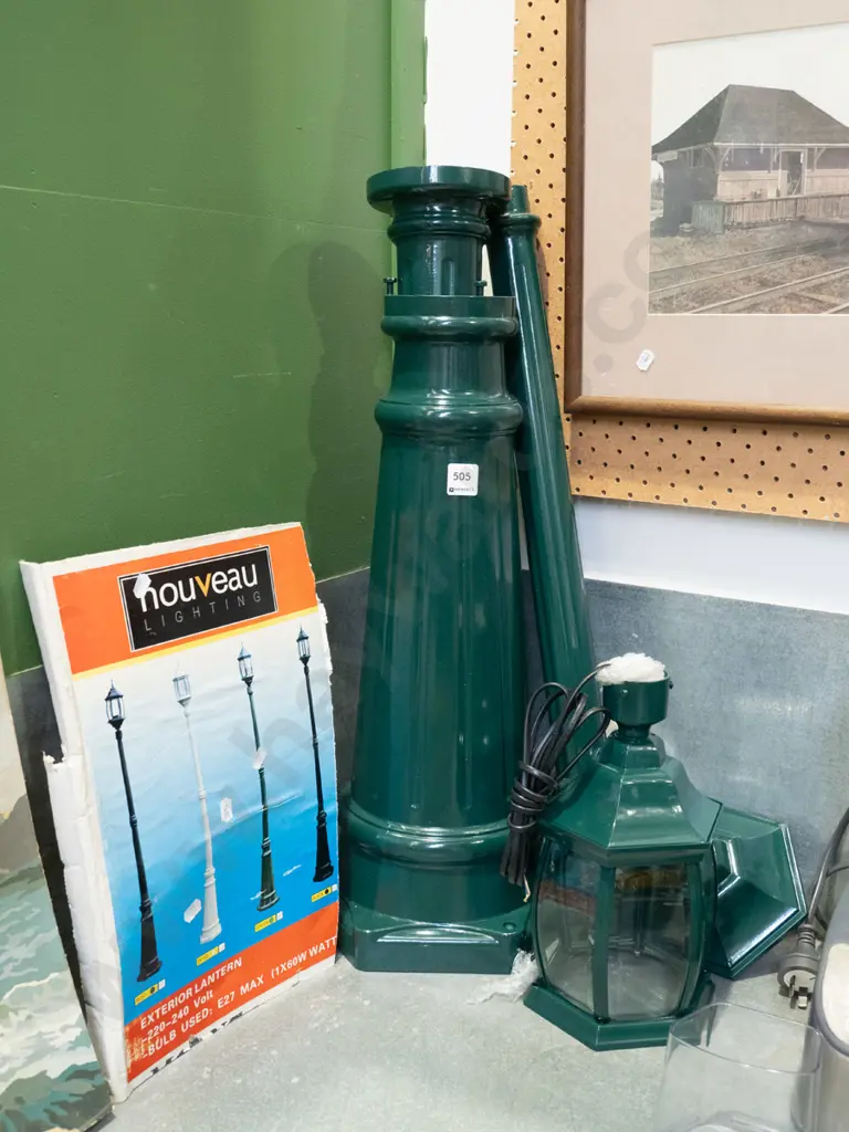 yet to be assembled exterior garden lantern  Image 1++