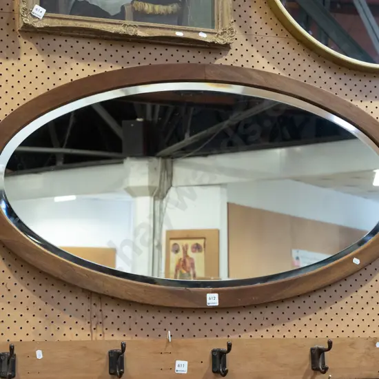 oval wall mirror L990
