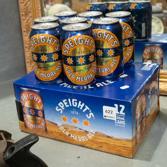 Speights beer cans