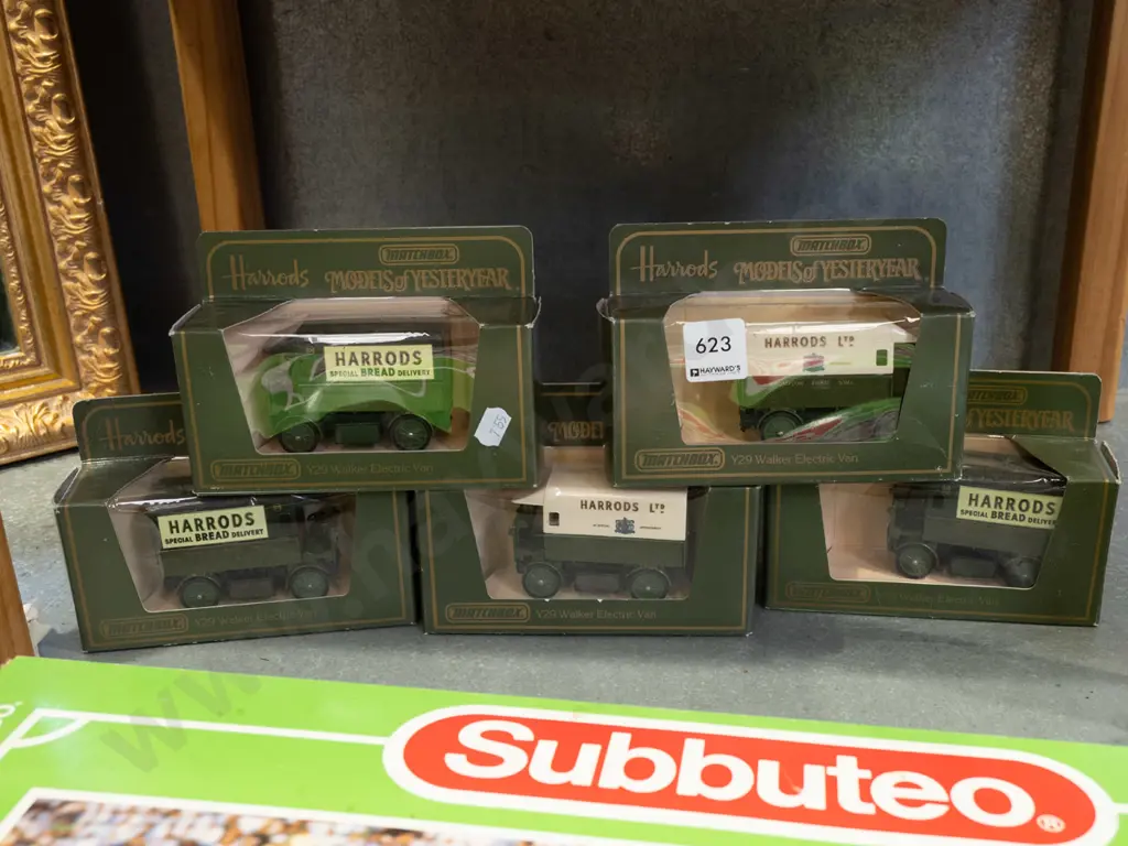 5x boxed Harrods Models of Yesteryear Image 1++