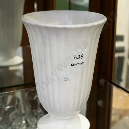 Crown Lynn vase - crazing to interior