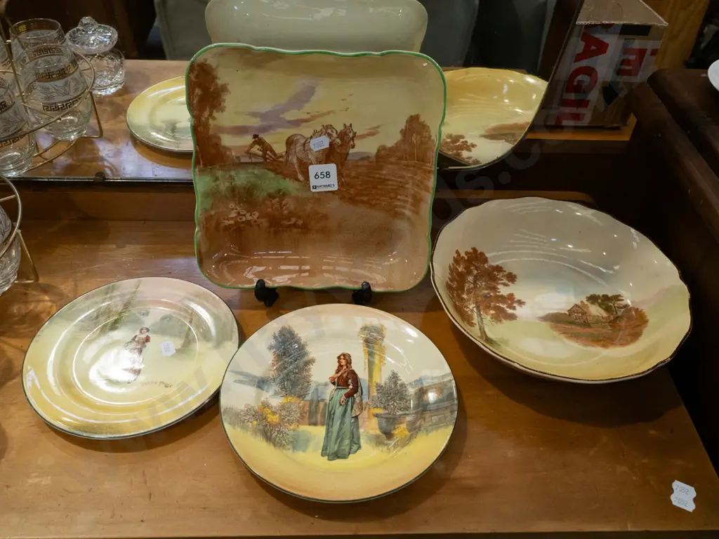 Royal Doulton bowls, 2x plates Image 1++