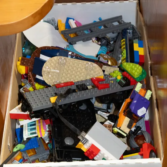 box of Lego