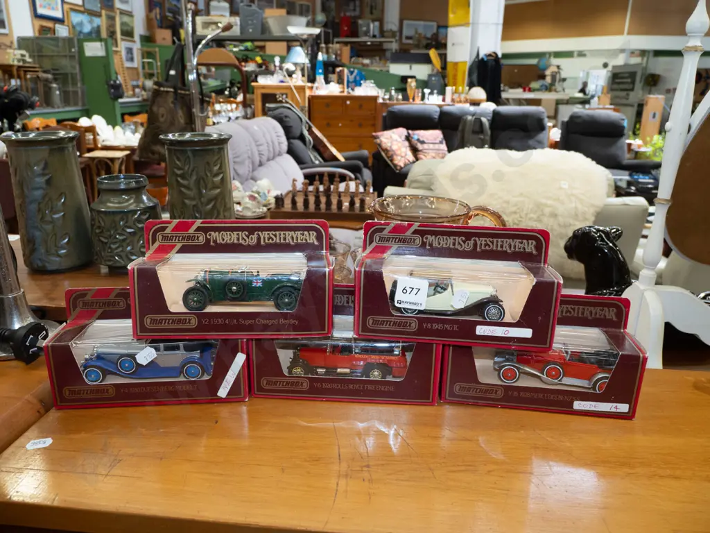 5x boxed Models of Yesteryear   Image 1++