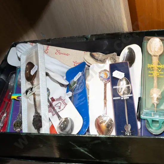 box of teaspoons