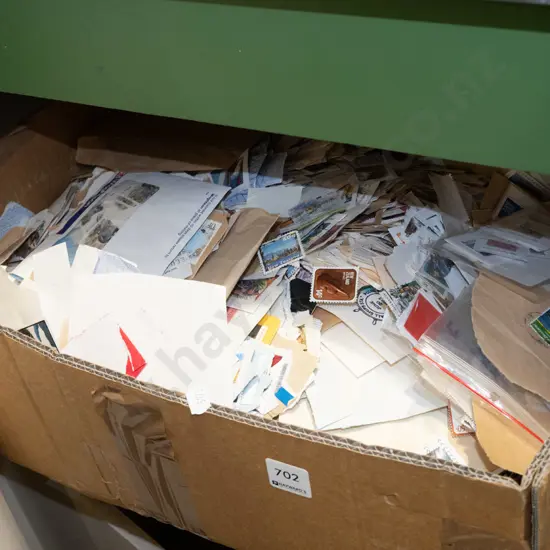 box of stamps