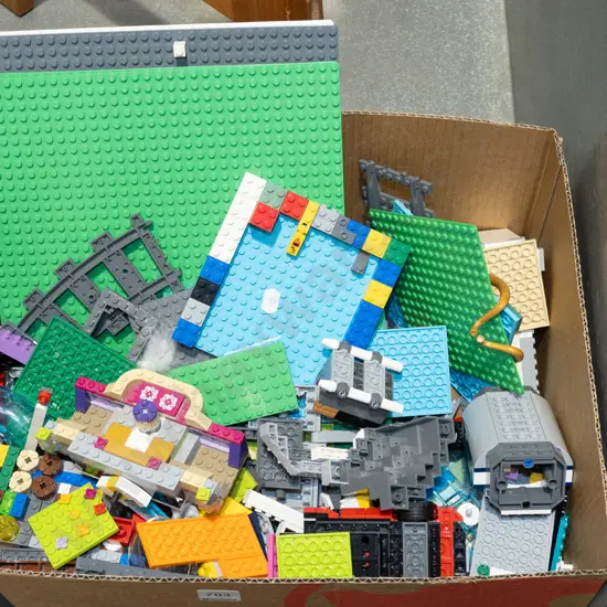 box of Lego
