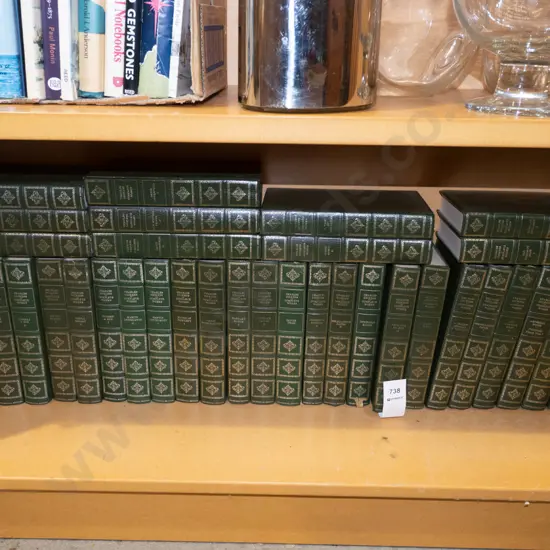 shelf; Charles Dickens complete works