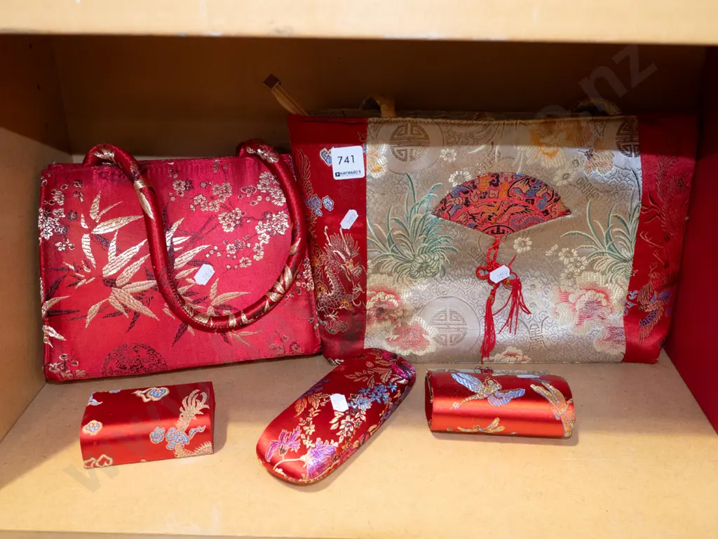 Asian hand bags, glasses case etc Image 1++