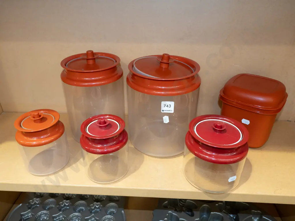 plastic storage canisters Image 1++
