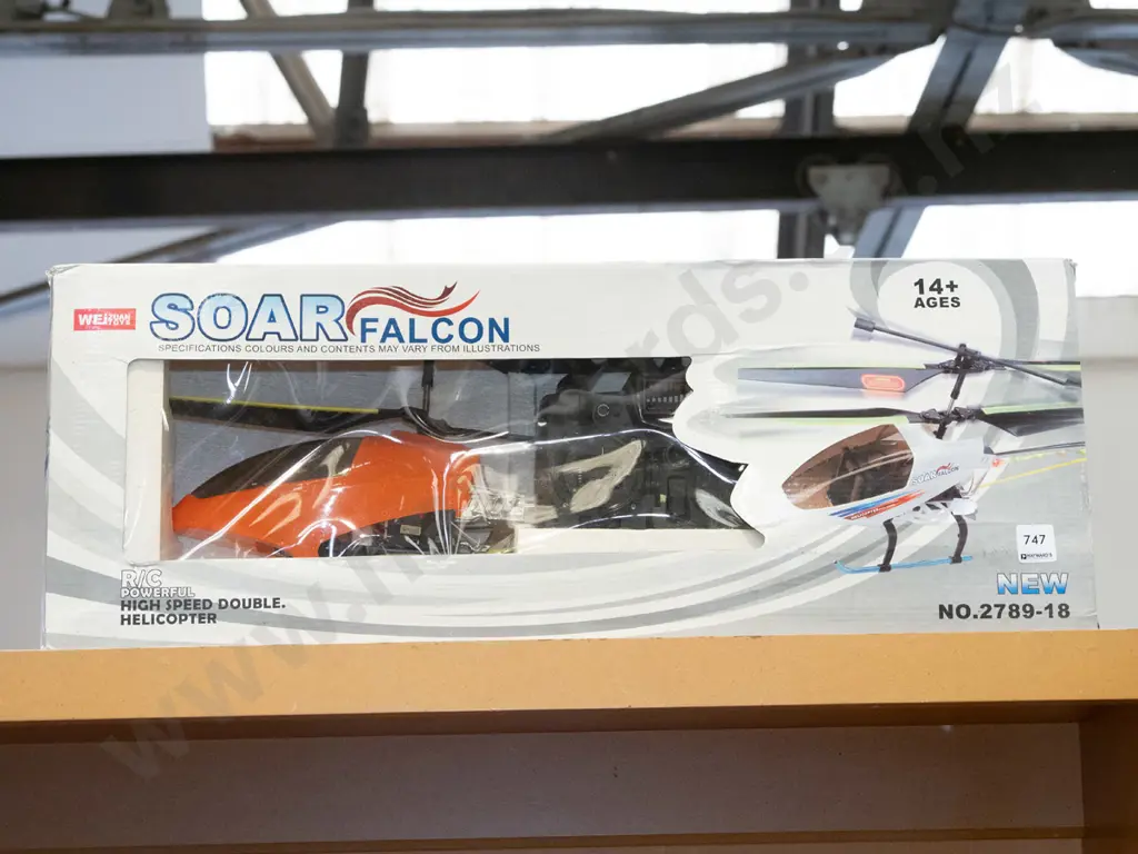 boxed Soar Falcon remote control helicopter Image 1++