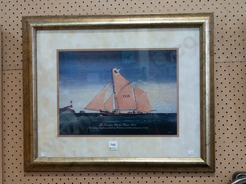 framed print - sailing boat Image 1++