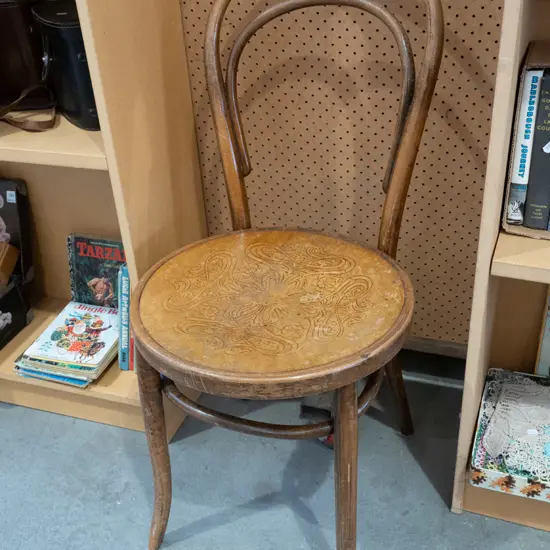 bent and pressed wood chair