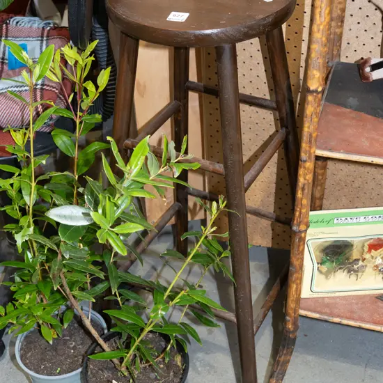 wooden stool