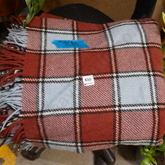 travel blanket - some marks