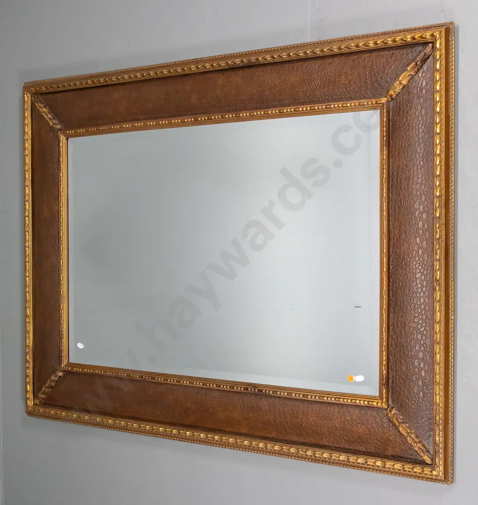 framed bevelled edge mirror H-930 W-1230 Image 1++