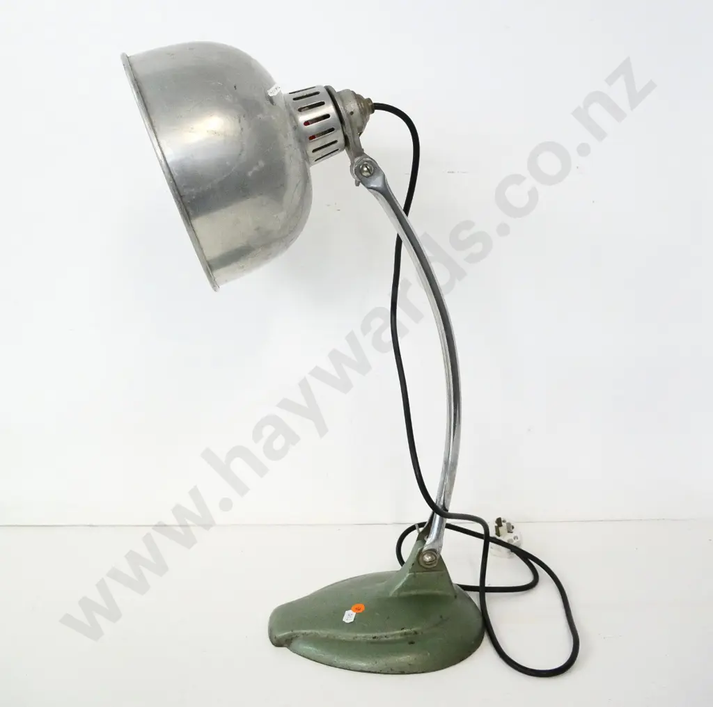 vintage adjustable heat lamp H-560 - shade diameter 230 Image 1++